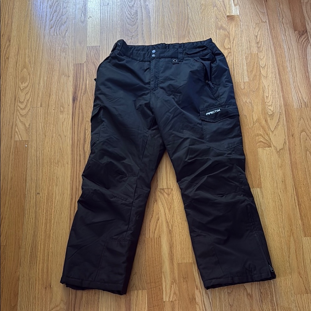 Arctix Black Cargo Pants Straight Fit